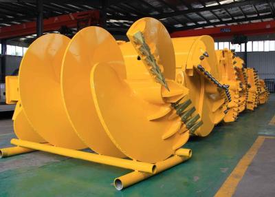 China Conical Flat Rock Drilling Auger Matched For Rotary Drill piling rig auger for sale