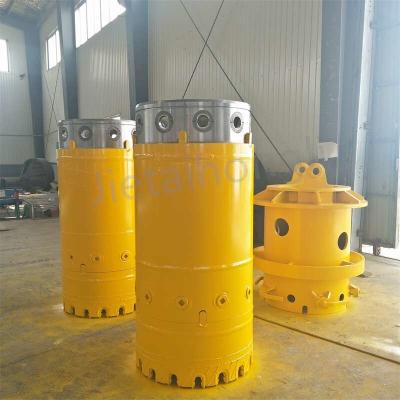 Chine Sabot de cuvelage d'élément de cuvelage du tuyau 25CrMo d'enveloppe de Bauer Drilling Pipe Double Wall à vendre