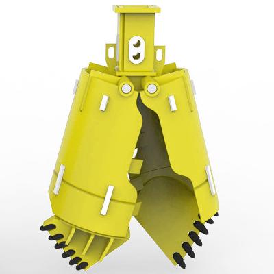 China ISO Open Type Rock Drilling Bucket For Hard Ground for sale