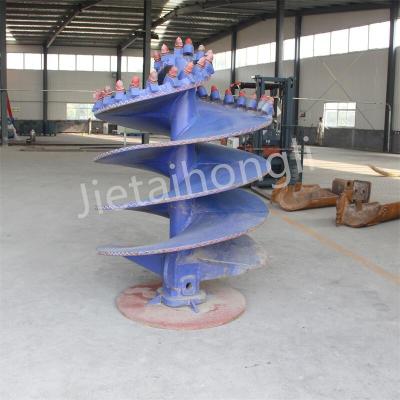 China Carbon Steel Drilling Auger Bucket For Piling Rig Rotary Drilling Rig for sale