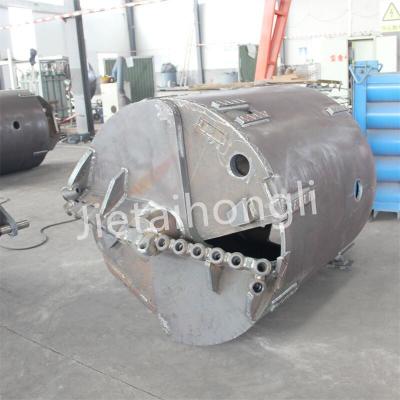 China JTHL Double Bottom Rock Teeth Bucket Welding For Rotary Drilling Rig for sale
