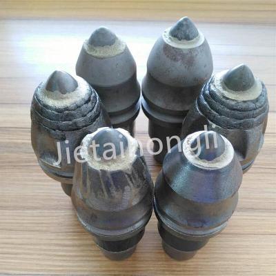 China C31HD 25mm Round Shank Tungsten Carbide Bullet Teeth For Bore Pile Drill Rig for sale