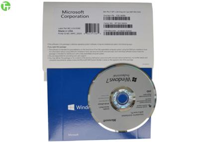 China Microsoft Windows 7 Pro Windows OEM Software 32 Bit / 64 Bit English / Full version for sale