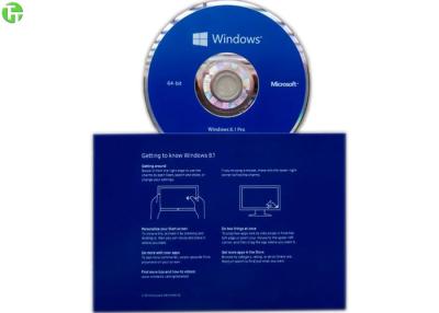 中国 本物の Windows 8.1 の媒体の中心が付いているプロ パックの Windows 8.1 家族のパック 販売のため