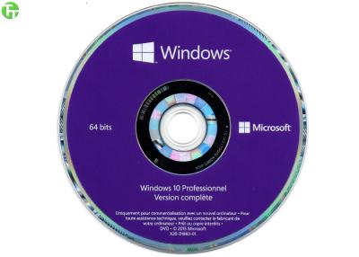 Chine Clé véritable d'OEM X20 de langues de Windows 10 de pro Windows d'OEM bit multi du logiciel 64 à vendre