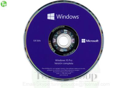 China DVD de la versión del favorable pedazo del OEM 64 de Windows 10 + etiqueta engomada españoles el 100% de la llave auténtico en venta