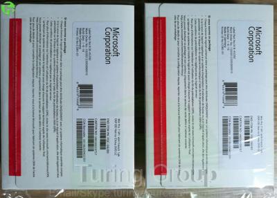 中国 DVD COAのパッケージの勝利10プロOEMのキー版古典的な白く赤いパッケージ 販売のため