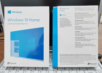 China Casa Retailbox de Windows 10 do software informático à venda