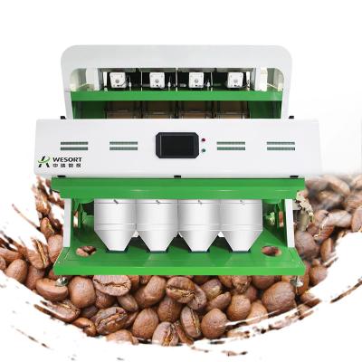 China Easy to use coffee bean grinder CCD camera coffee beans color sorter coffee bean color sorter machine coffee bean en venta