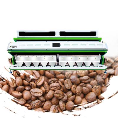 China Easy To Operate Custom Fast Processing Equipment Coffee Bean Sorter Coffee Beans Color Sorter Machine Big Price à venda