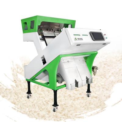China food & Beverage Factory Household Rice Color Sorter Small To Examine Coarse Cereals Grains Color Sorter for sale