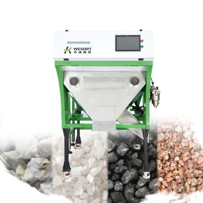 China Easy to use ore stones mineral quartz pumice color sorter with low price ore color sorter xrf for sale