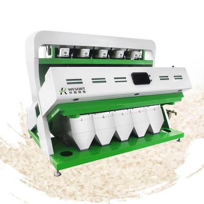 China Easy To Operate Wheat Spice Cereal Rice Color Sorter Large Color Sorter Machine 5 Channel Automatic Sorter for sale