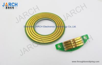 China Through hole compact high speed slip ring connector For CNC equipment for sale