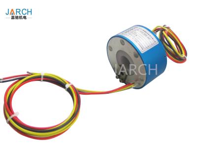 China JARCH 25.4mm Through Bore Electrical Slip Ring / Rotary Slip Ring With 2 - 36 Circuits , OD 78mm for sale