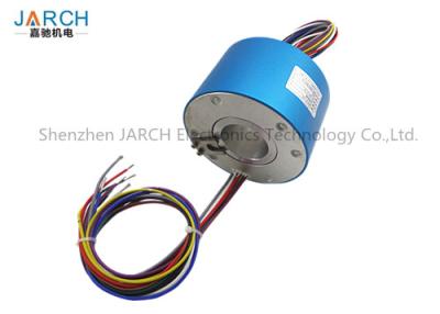 China OD 120mm 48 Circuits IP54 Through Bore Electrical Slip Ring For Industrial Machinery Max Speed:3000RPM for sale