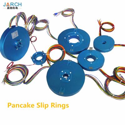China 286mm Length Alternator PCB Pancake Slip Ring Aluminium Alloy Flat Slip Rings for sale