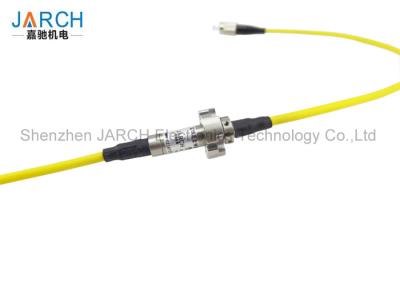 China 6.8mm Micro Fiber Optic Rotary Joint Multimode 1 Channel With Light Signal Transmission for sale