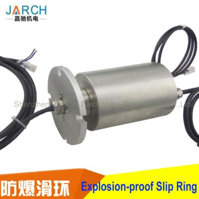 China Flameproof Enclosure Explosion Proof Slip Ring Stainless Steel Shell Ex-Proof Slip Rings for sale