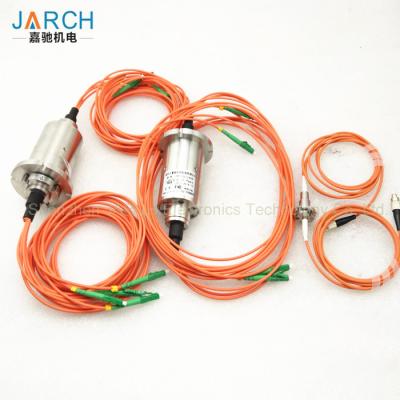 China Multi mode Fiber Optic Rotary Joint For Undersea Robot and Control Ship , SMA Rotary Joint for sale
