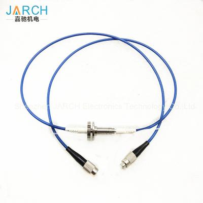 China 2000RPM Fiber Optic Rotary Joint  with electronic slip ring FC Connector for sale