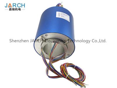 China Wrapping machinery Through Bore Thermocouple Slip Ring IP54 Max Speed:500RPM for sale