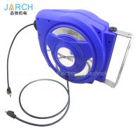 Auto - Rewind Extension Cable Reel Spring Drive For Electric Flat Car /  Crane / Forklift hose reel