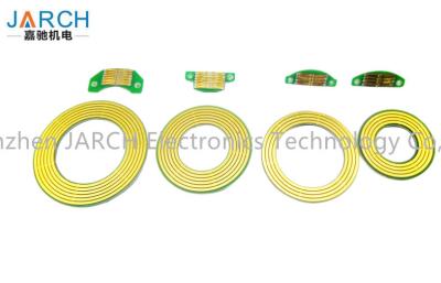 China Pancake PCB Through Hole Slip Ring Assembly 3 Circuits Transfer Power For LED for sale