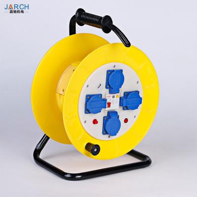 China Waterproof Extension Cord Hose Reel Drum ABS Palstic Material 1800~5000 Watt for sale
