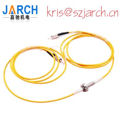 China 1 Channel Fiber Optic Rotary Joints 23dBm Optical Power Handling FORJ Of Slip Rings for sale