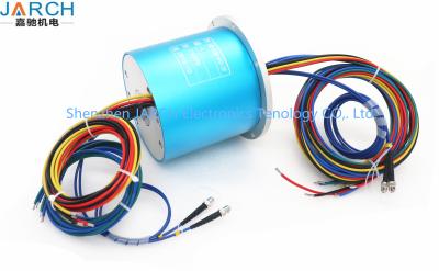 China High Speed Data Electro-optical Slip Ring For Fiber Optics and Electrical Circuits for sale