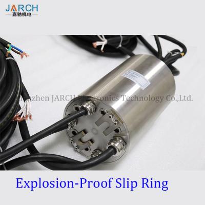 China 360 Degree Rotating 300rpm / Min Explosion Proof Slip Ring for sale