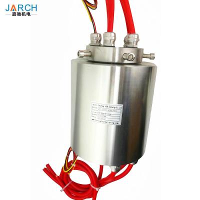 China EX D IIC STAINLESS STEEL EXPLOSION PROOF SLIP RING ROTARY JOINT ID 50MM ELECTRICAL SLIP RING for sale