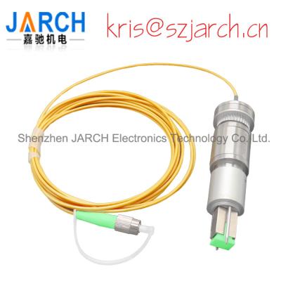 China OCT Single Channel 1550nm 12000RPM Fiber Optic Slip Ring for sale