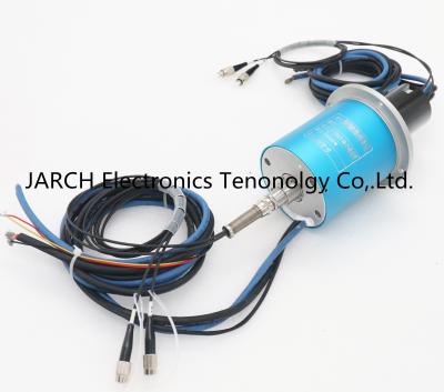 China 4 Circuits 150RPM 1550nm 10A Fiber Optic Rotary Joint for sale