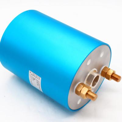 China FCC  4 Wire IP54 High Current Slip Ring 160A Pneumatic 2 Channels for sale