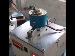 Testing Video of Through bore slip ring rotary joint rotating speed