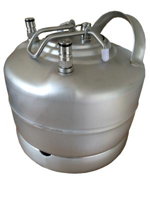 China 17'' Height 2.5 Gallon Ball Lock Keg For Pepsi With Pressure Cover for sale