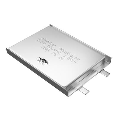 China LifePo4  Small Pouch Battery 3.2V 500 MAh For High Temperature Long Service Life for sale
