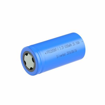 China 3.2V 6300mAh LFP LifePo4 Cylindrical 32650 Battery Cell for sale