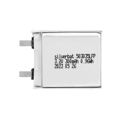 China Small LFP Pouch Cell 3.2V 300 MAh Battery For Medical Devices for sale