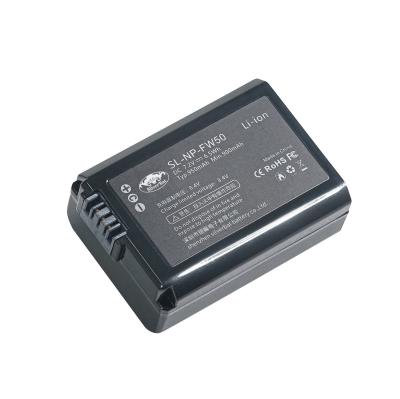 China NP-FW50 7.2V 950mAh Camera Battery For Sony A6000 A6500 A6300 A7 A7II A7SII A7S A7S2 A7R A7R2 A7RII A55 A5100 RX10 for sale