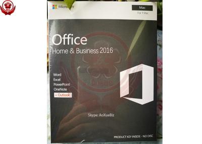 China Microsoft Office 2016 Home And Business For Mac  Installation 100% Activation for sale