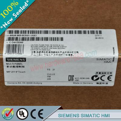 China SIEMENS SIMATIC HMI 6AV6645-0DE01-0AX1 / 6AV66450DE010AX1 for sale