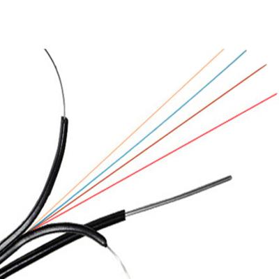 China Gjxh Sm Frp G657a1 1 2 Cores Indoor Optical Fiber Drop Cable/ Cable De Caida Ftth Cable Drop Fiber for sale