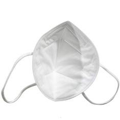 China White Earband Foldable KN95 Filter Mask Adjustable For Protection for sale