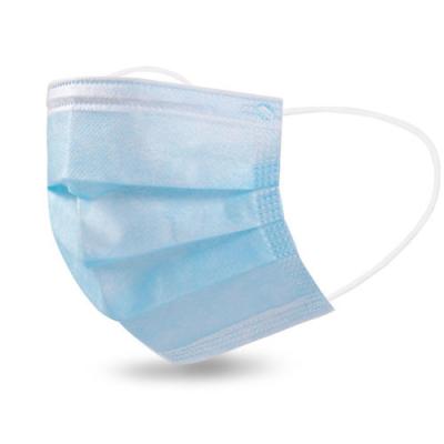 China Flat Disposable Medical Masks TYPEⅡ Non Sterile Earloop Face Mask 3 Layers EN14683 for sale