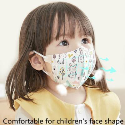 China Mascarilla protectora a prueba de polvo de la filtración 17.5x13 3D del 95% tres capas para los niños en venta