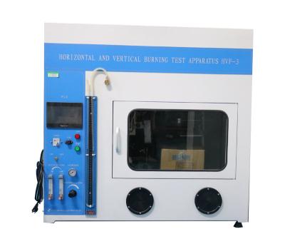 China PLC Control Flammability Testing Equipment , Horizontal And Vertical Burning Test Apparatus for sale