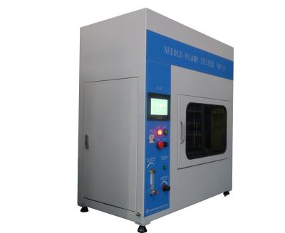 China PLC Control Audio Video Test Equipment / Needle - Flame Tester Simulation Technique Fire Hazard for sale